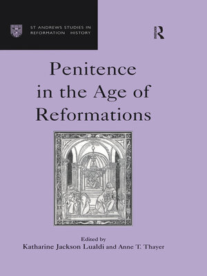 cover image of Penitence in the Age of Reformations